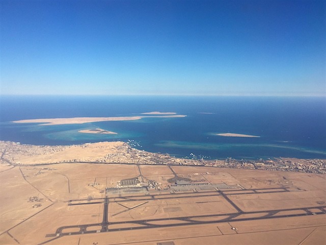 Hurghada from above