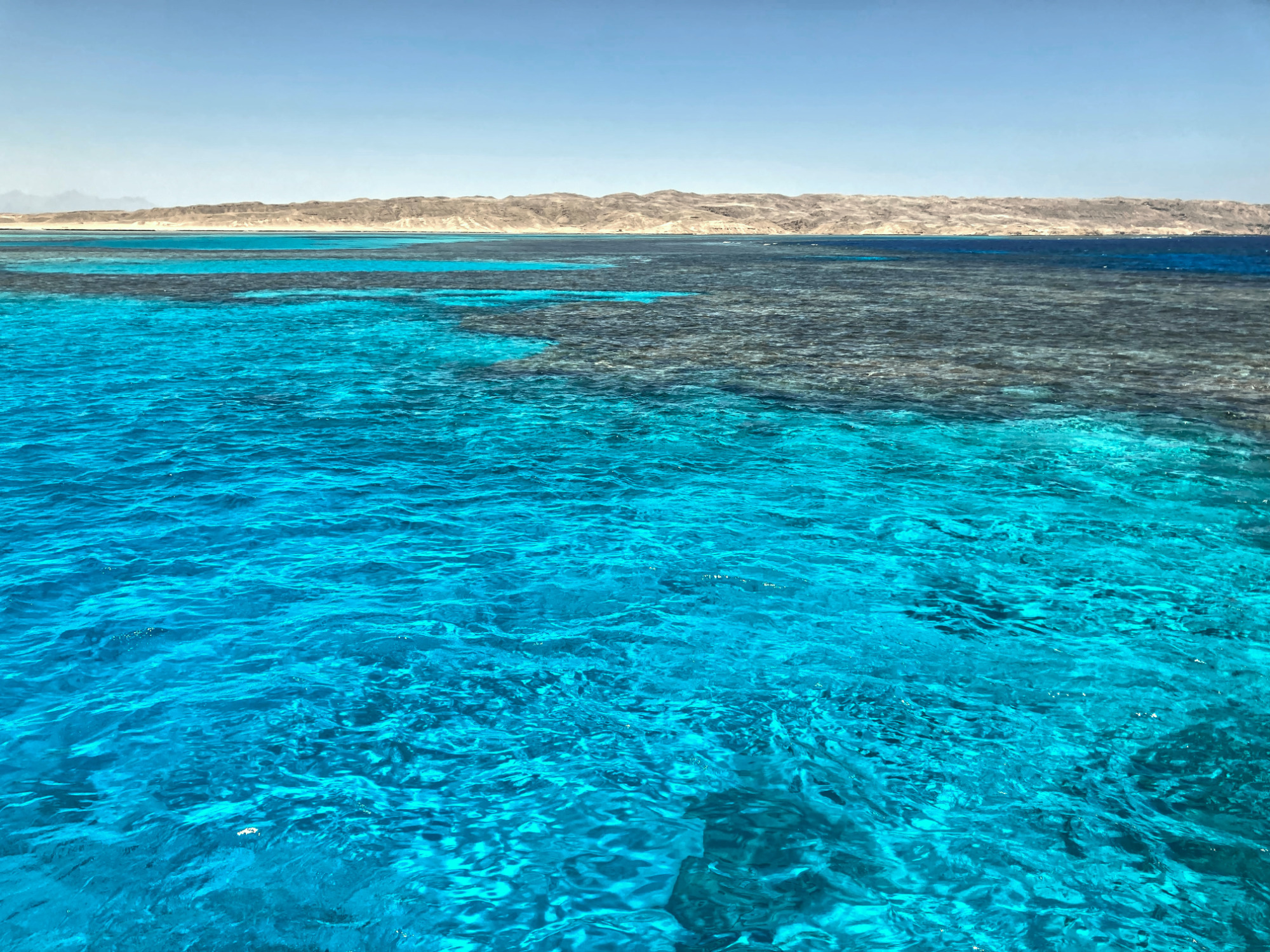 Wenig Wasserbewegung und tolle Sicht