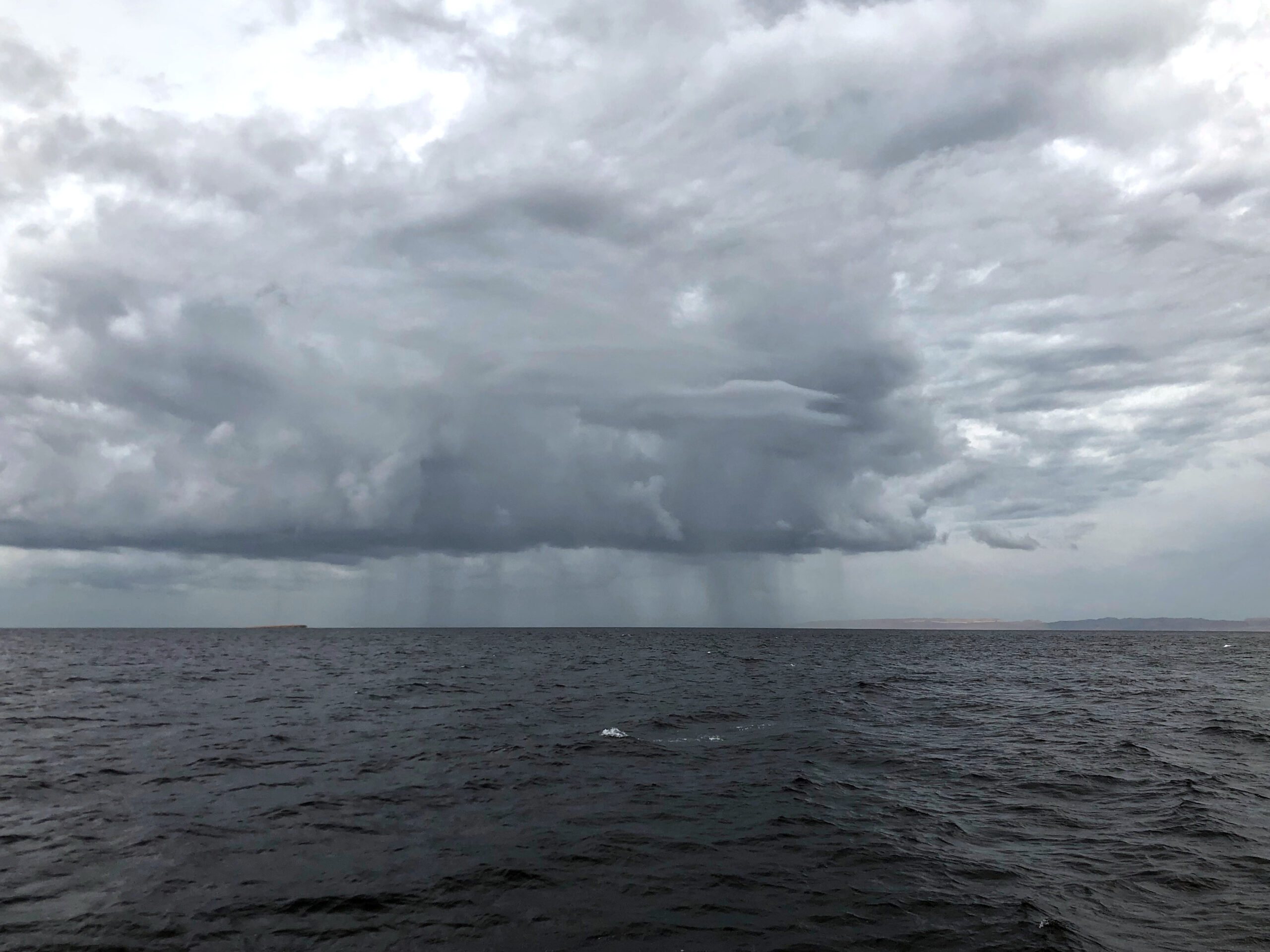 (Kein) Regen bei der Tauchausfahrt